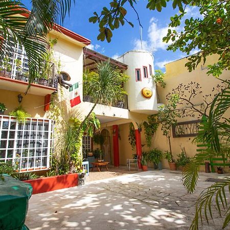 Hotel La Casa Del Almendro Playa del Carmen Exterior foto